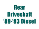 1989-1993 Dodge Diesel Rear Driveshaft Parts